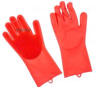 Перчатки силиконовые многофункциональные VOLRO Красный (vol-529)