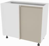 Тумба нижня Влада (Н 100 ліва) айворі/білий