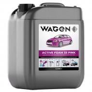 Автошампунь для безконтактного миття WAGEN Active Foam 33 Pink 5 кг