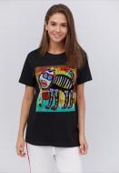 Футболка YAPPI Boyfriend WB2001 р.S черный