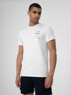 Футболка 4F 4FSS23TTSHM313-10S р.XL білий