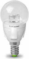 Лампа светодиодная Eurolamp 5 Вт G45 прозрачная E14 220 В 3000 К LED-G45-05143clear(T)new