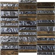Плитка Cifre Vulcano emperador noce mosaics 30х30 Плитка Cifre Vulcano emperador noce mosaics 30х30