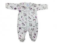 Человечек для девочки Моя планета Единорог Кмб302-3 р.68 белый с розовым