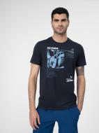 Футболка 4F 4FSS23TTSHM356-31S р.XL синій