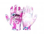 Перчатки MasterTool Фиалка 12 пар с покрытием полиуретан L (9) 83-0655