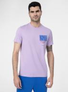 Футболка 4F 4FSS23TTSHM362-52S р.2XL фиолетовый