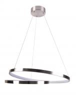 Люстра подвесная Goldlux Zefira 1x40 Вт LED-модуль никель 328045