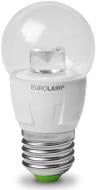 Лампа светодиодная Eurolamp 5 Вт G45 прозрачная E27 220 В 3000 К LED-G45-05273clear(T)new