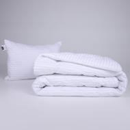 Набор №1108 Сolor Fun Line 17-0605 Stripe White EcoSilk демисезон 200x220 см MirSon белый