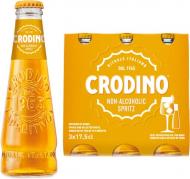 Безалкогольный напиток Crodino аперитивный 0% 0.175 л х 3 шт