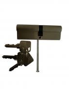 Цилиндр Wilka 40x45 ключ-ключ 85 мм матовый никель W5