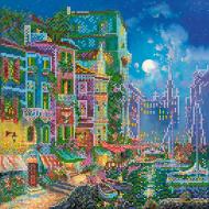 Набор для вышивания бисером Вечер в Венеции АС-362 310x380 мм Абрис Арт