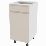 Тумба нижняя Влада ( Н 40 ДШ FAVORIT левая) пломбир/белый