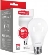 Лампа світлодіодна Maxus 10 Вт A60 матова E27 220 В 4100 К 1-LED-562
