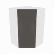 Шкаф верхний угловой Софи (60*60 (920)левая) графит/белый Світ Меблів Шкаф верхний угловой Софи (60*60 (920)левая) графит/белый Світ Меблів