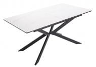 Стол обеденный Prestol Атлас 1600(2200)x900x750мм белый/черный