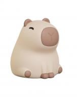 Ночник Goldlux Kapibara 329004 Led 1x1W 3000K+RGB IP20 бежевый 329004