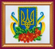 Набор для вышивания бисером Магнит Калиновый край 80x70 мм Абрис Арт