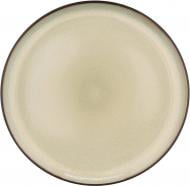 Тарілка обідня Ardesto Bolzano 26,6 см чорно-зелена AR2927BM