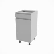 Тумба нижня Влада ( Н 40 ДШ LUX права) сірий оксамит/попелястий Світ Меблів Тумба нижня Влада ( Н 40 ДШ LUX права) сірий оксамит/попелястий Світ Меблів