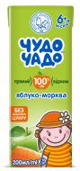 Сік Чудо-Чадо Яблуко-морква 200 мл