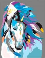 Картина за номерами " Indian horse" Rosa Start 