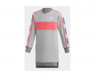 Джемпер Adidas YG LONG SWEATER EI6535 серый