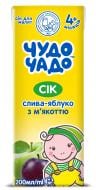Сок Чудо-Чадо Слива-яблоко 200 мл