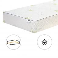 Наматрацник MirSon №1010 Alberto Wool Aloe Vera звичайний з резинкою по периметру 26х70x190 см 2200001495159