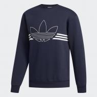 Джемпер Adidas OUTLINE CRW FLC EJ8778 р. L темно-синий