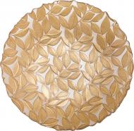 Блюдо Листок золотий 33 см Блюдо Листок золотий 33 см