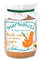 Пюре Marmaluzi Овочі з м'ясом Курки 190 г 4779034140056