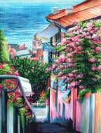 Раскраска по контурам Отдых Rosa Start