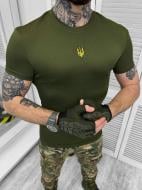 Футболка LOGOS-Tac с COOLMAX с вышивкой золотой герб 04-09-00-0003 р.M хаки