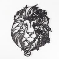 Панно декоративное Brushme Лев 30x40 см черный