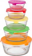 Набір контейнерів Peterhof скляних 10 предметів Набір контейнерів Peterhof скляних 10 предметів