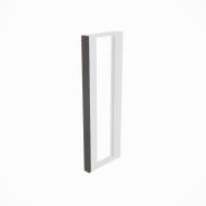 Пилястра Софи (В вставка (920)) графит серый/белый Світ Меблів