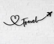 Панно декоративное Brushme Путешествие 20x30 см черный