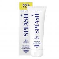Зубная паста Splash классическая без фтора со вкусом свежей мяты 75 мл 75 г