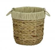 Корзина с ручкой Raffia круглая 30х30х22 см Sensio Корзина с ручкой Raffia круглая 30х30х22 см Sensio