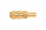 Швидкознімач Partner пневматичний з клапаном ''ялинка''12 мм (латунь) BSE1-5SH