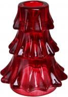 Подсвечник X-mas tree 9х11 см красный CY770063-M Sensio