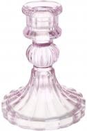 Свічник Glass 8х10,5 см фіолетовий CY060916 Sensio