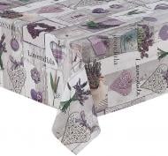 Скатерть Пованс Лаванда 137x110 см фиолетовый Dariana