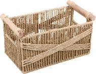 Корзинка с ручками плетёна Bruna, 26x15х13 см , беж Sensio