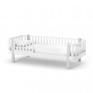 Кровать Veres Монако 80x190 см бело-серый