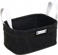 Корзинка с ручками Loom 28х18х12 см серый (DWA24-53B) Sensio