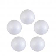 Декор Набір пінопластових фігурок Шар 50 мм 5 шт. 740630 Santi