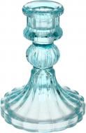Свічник Glass 8х10,5 см блакитний CY060915 Sensio
